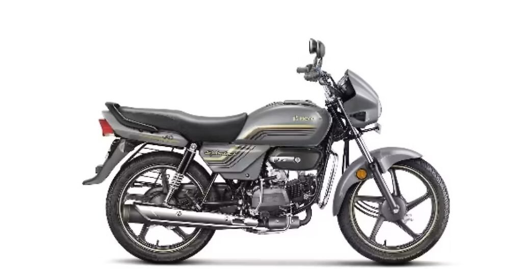 Hero Splendor Plus-industrial grey
