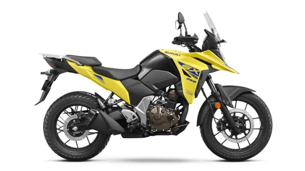 Suzuki V-Strom SX - yellow