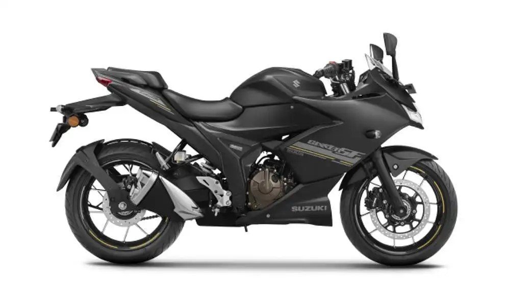 Met Matt Black-suzuki gixxer sf 250 flex fuel- bike moto-images
