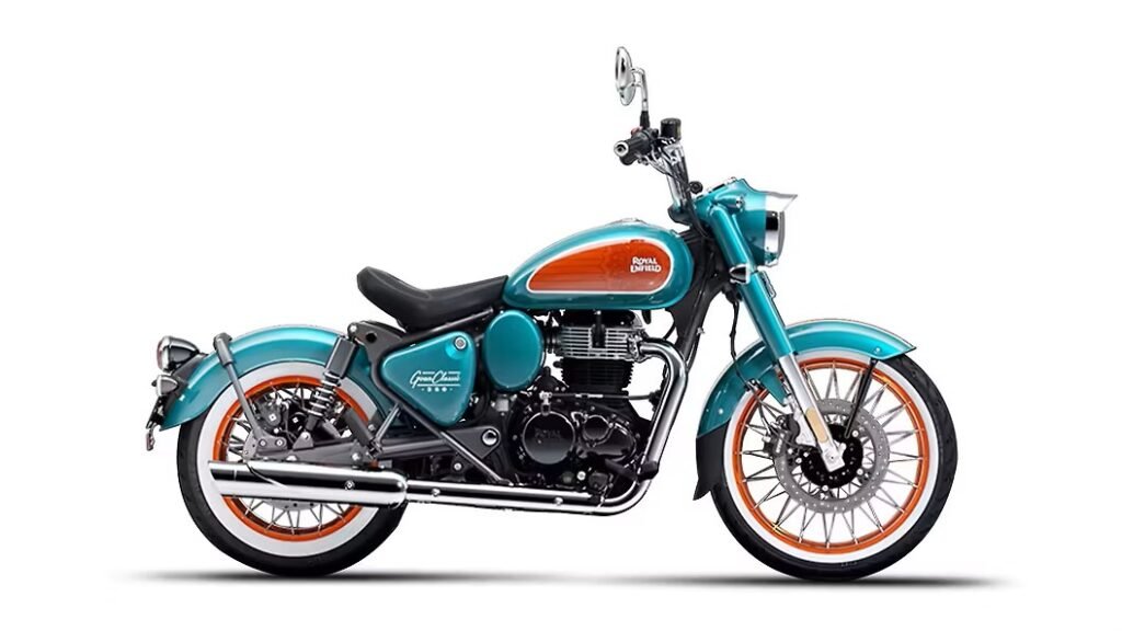 royal-enfield goan classic 350- bike moto -teal